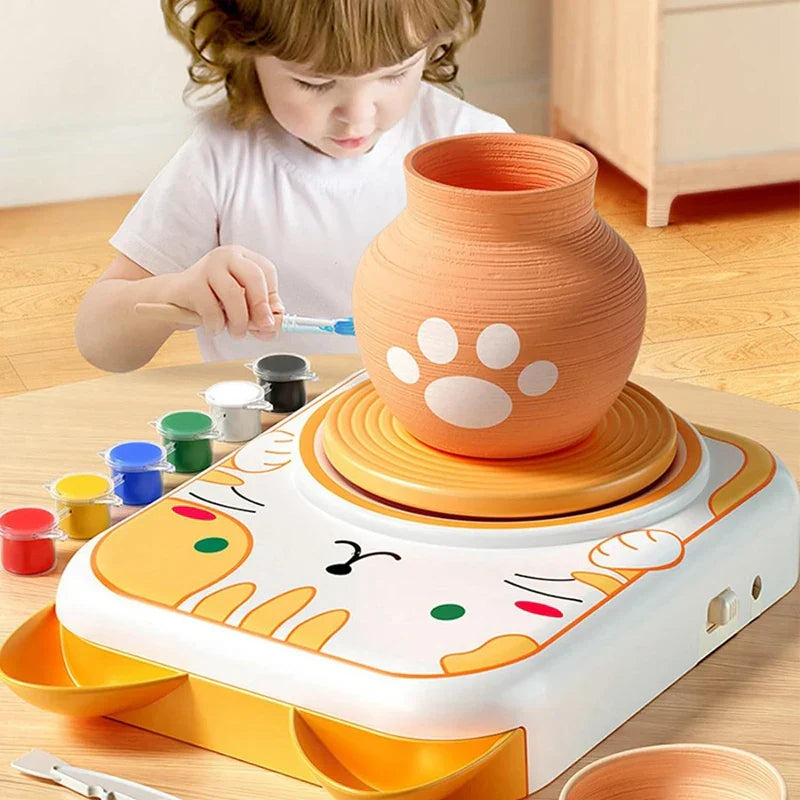 Pottery Set - Små konstnärer - Krukmakeri-set för barn