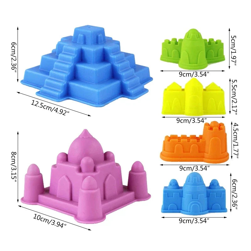 Sand Castle Kit – Sandkul Byggkul – Set Sandslott