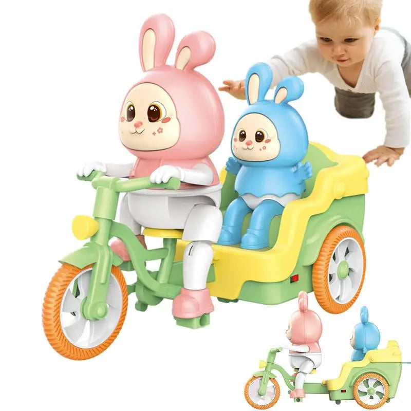 Bike Bunnies - Kaninparty på hjul - Cyklande leksakskaniner