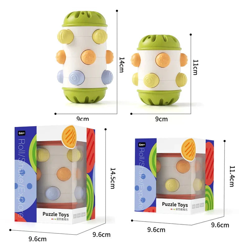 Sensory Baby Roll - Krypa & Greppa - Sensoriska leksaker
