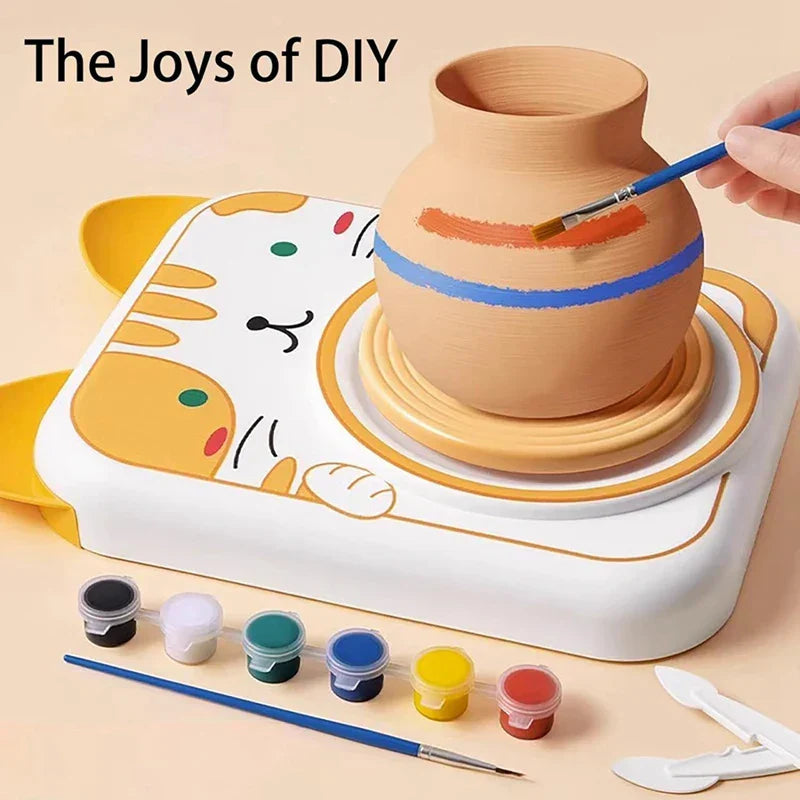 Pottery Set - Små konstnärer - Krukmakeri-set för barn