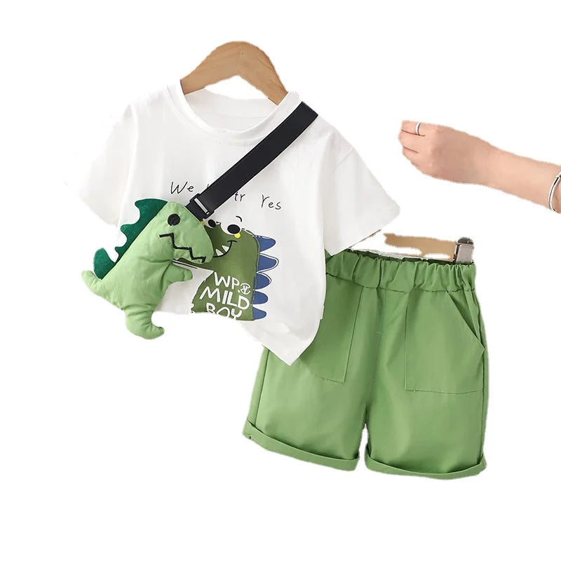 Mini Mode - Dino Dash - Coolt sommarset för pojkar