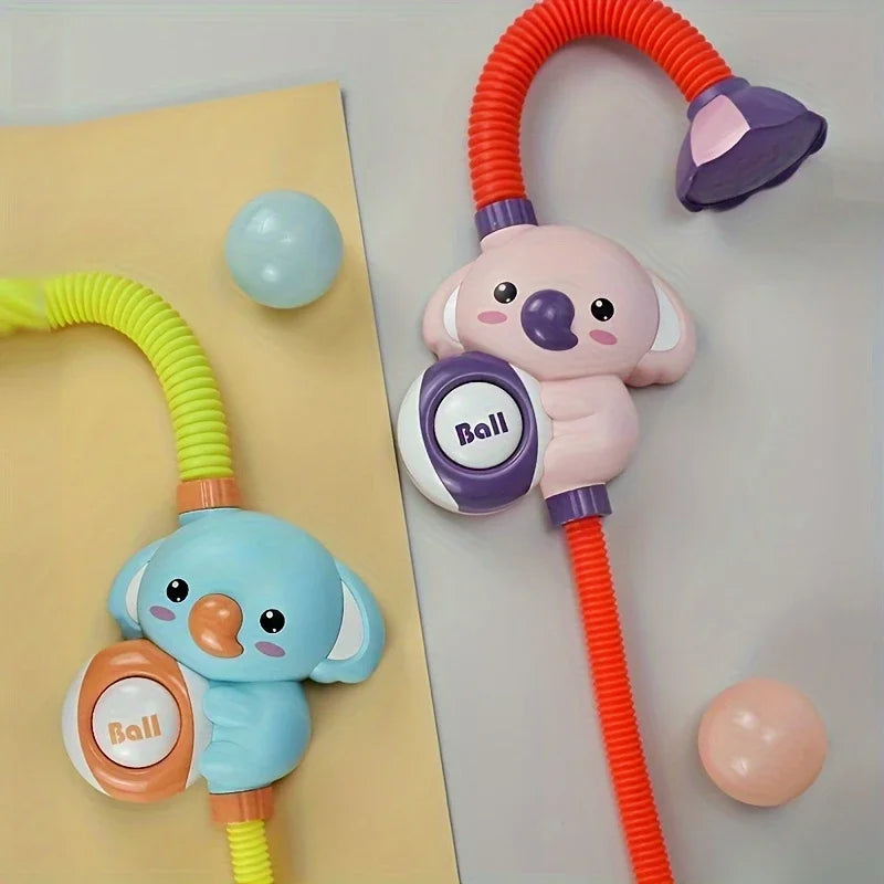 Elephant Shower Set – Skvättglädje i badkaret - Duschhuvud för badkar
