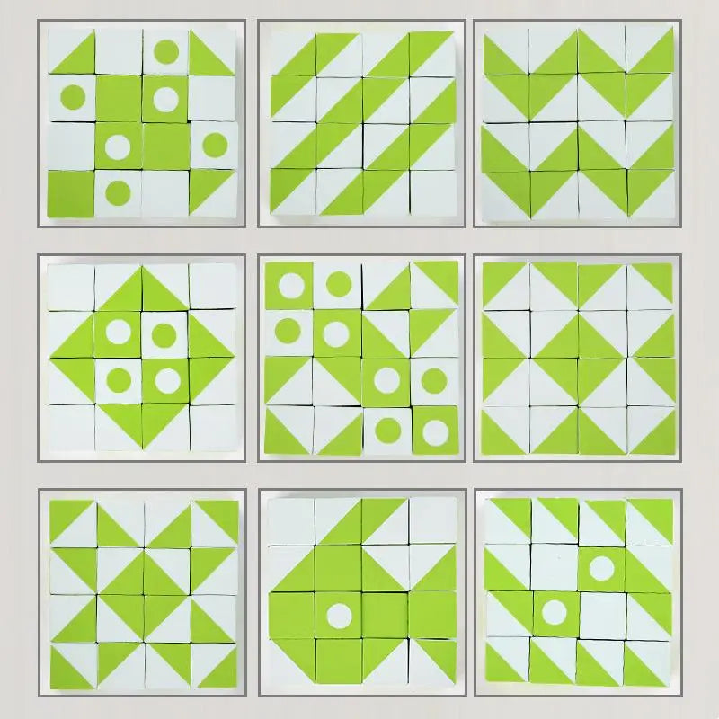 BrainBlocks – Smal och kreativ – Houten Geometrisk hjärngympa