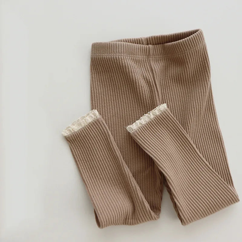 Mini Mode - Mjuka och bekväma - Ribbade leggings