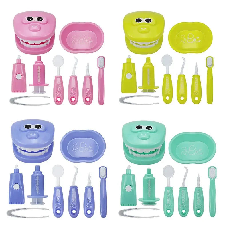 Tooth Time – Skratta och lär – Tandläkaruppsättning barn