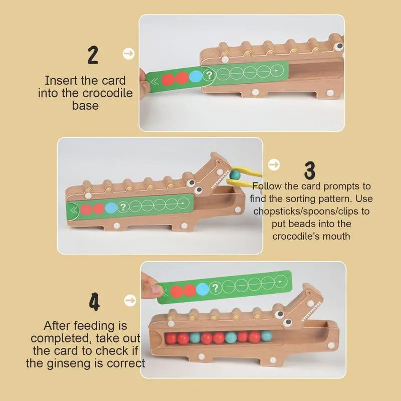 Crocodile Colour Spel - Krokodil Färgfest - Färgläggningsspel