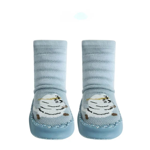 Toddler Non-slip Socks - Stilfulla steg - Babystrumpor