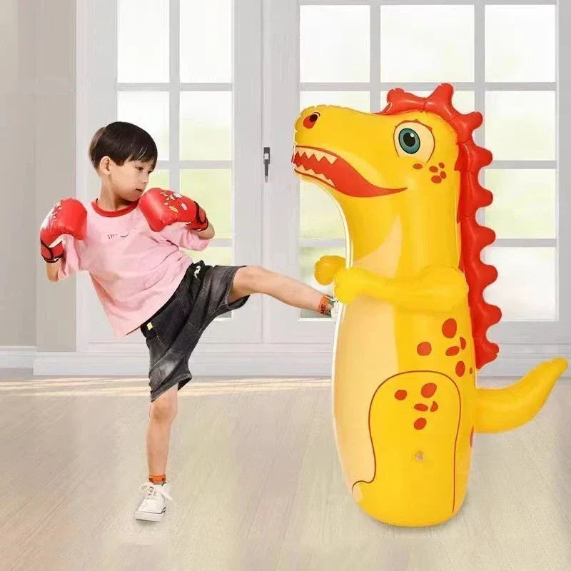 Dino Punch - Roar & Smash - Dino Boxning Leksaker Barn