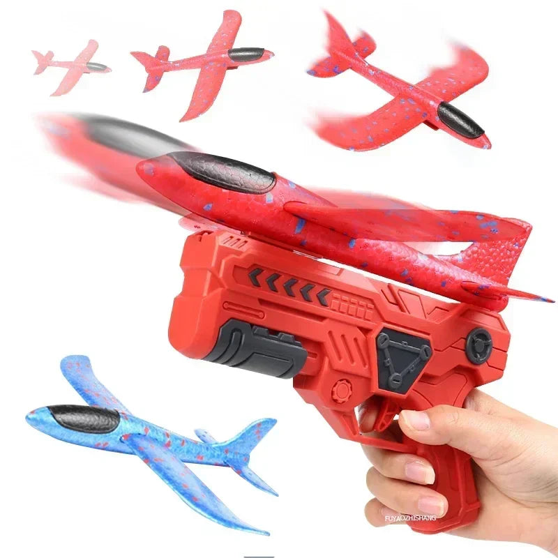 Foam Plane Launcher – Flyg iväg – Flygplansstartare