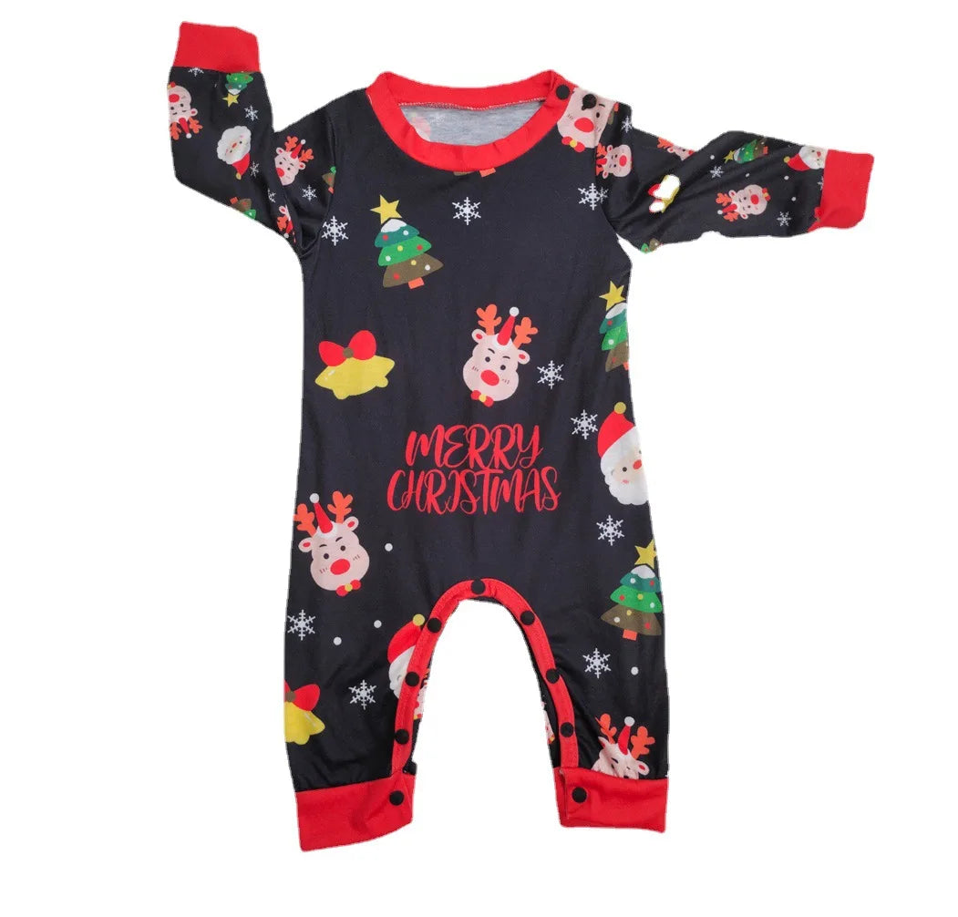 Mini Mode - För familj + husdjur - julpyjamas