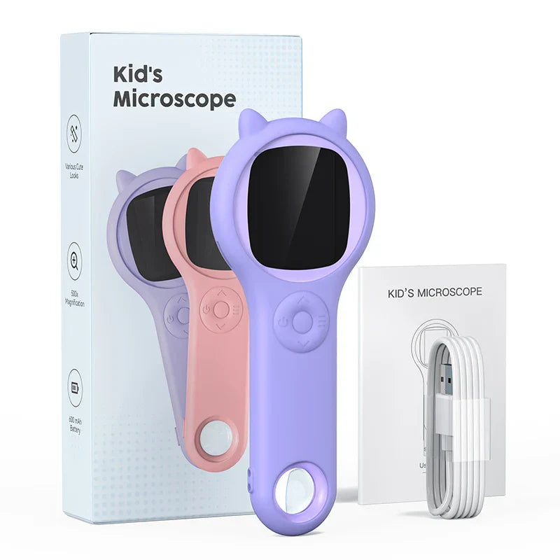 Mini Kids Microscope - Vetenskap under linsen - Mikroskop