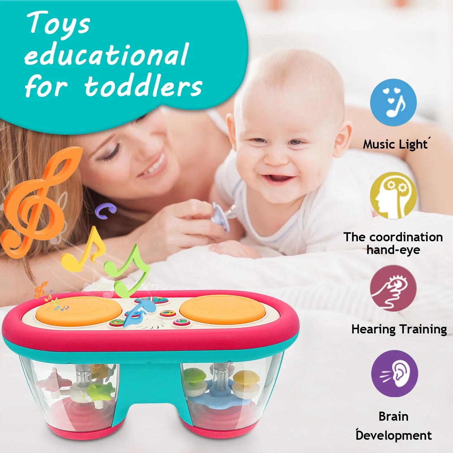 Baby Drum™ - Musikalisk start - Trumset för barn