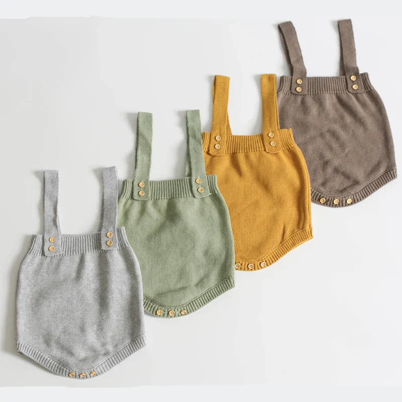 Mini Mode - Söt stickad babybodySöt stickad babybody