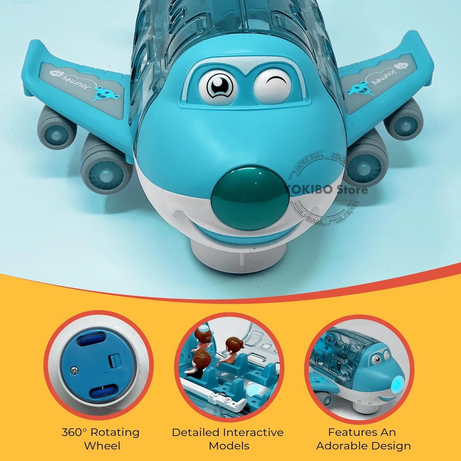 Pilot Pals Plane - Perfekt andrepilot - Leksaksflygplan