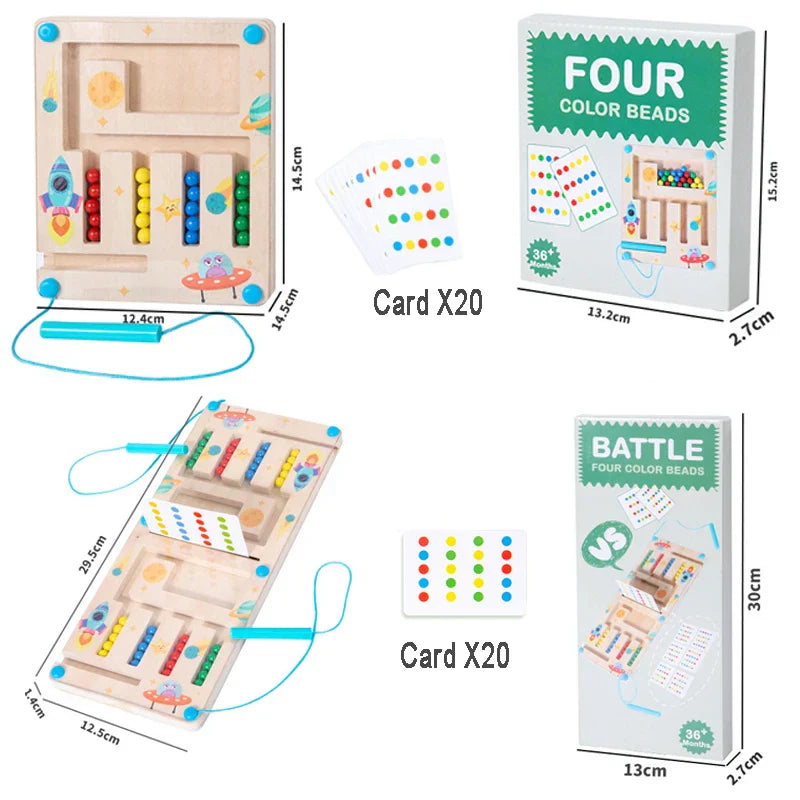 Magnetisk Colour Spel - Magisk färgjakt - Färgläggningsspel