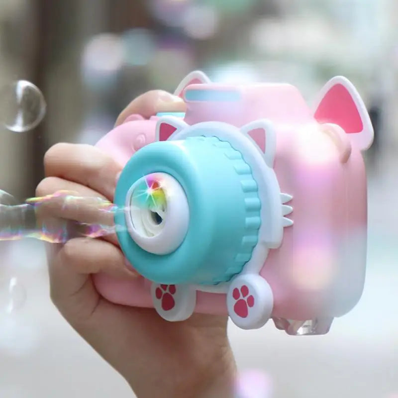 Magical Bubble Camera - Uppmuntra till lek utomhus - magisk bubbelkamera för barn