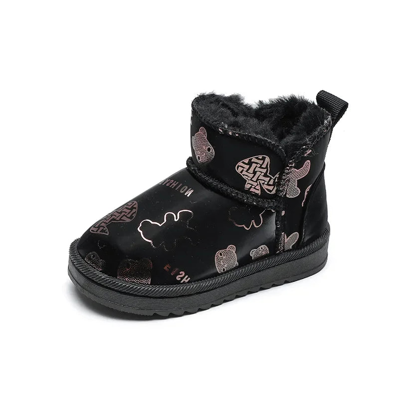 Mini Mode - Vattentät design - Snökängor för barn med Fashion-tryck