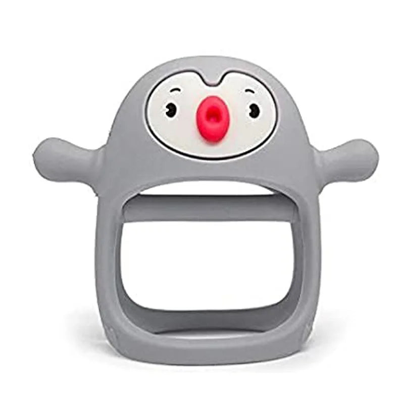 Penguin Teether - Skönt för tandköttet - Bitring i silikon