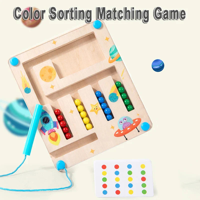 Magnetisk Colour Spel - Magisk färgjakt - Färgläggningsspel
