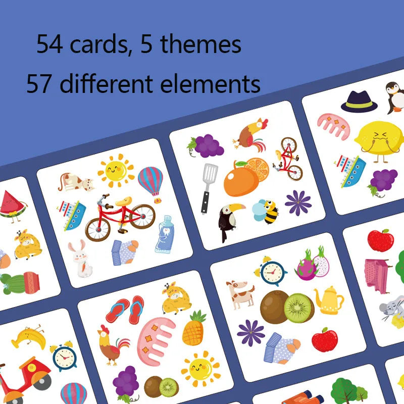 Memory Dobble Spel - Lärande & äventyr - Minneskortspel