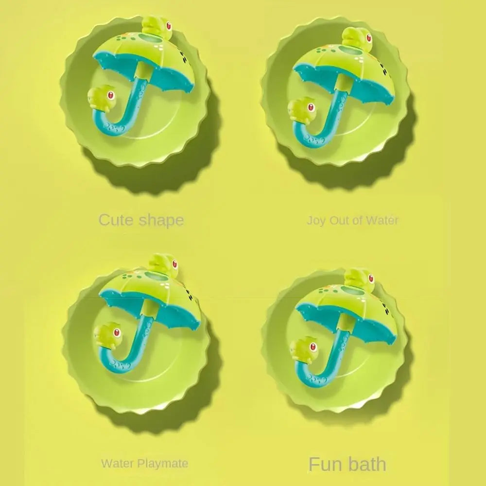 Dino Shower Spin™ – Skrattande stänkande kul – Paraply för badleksaker