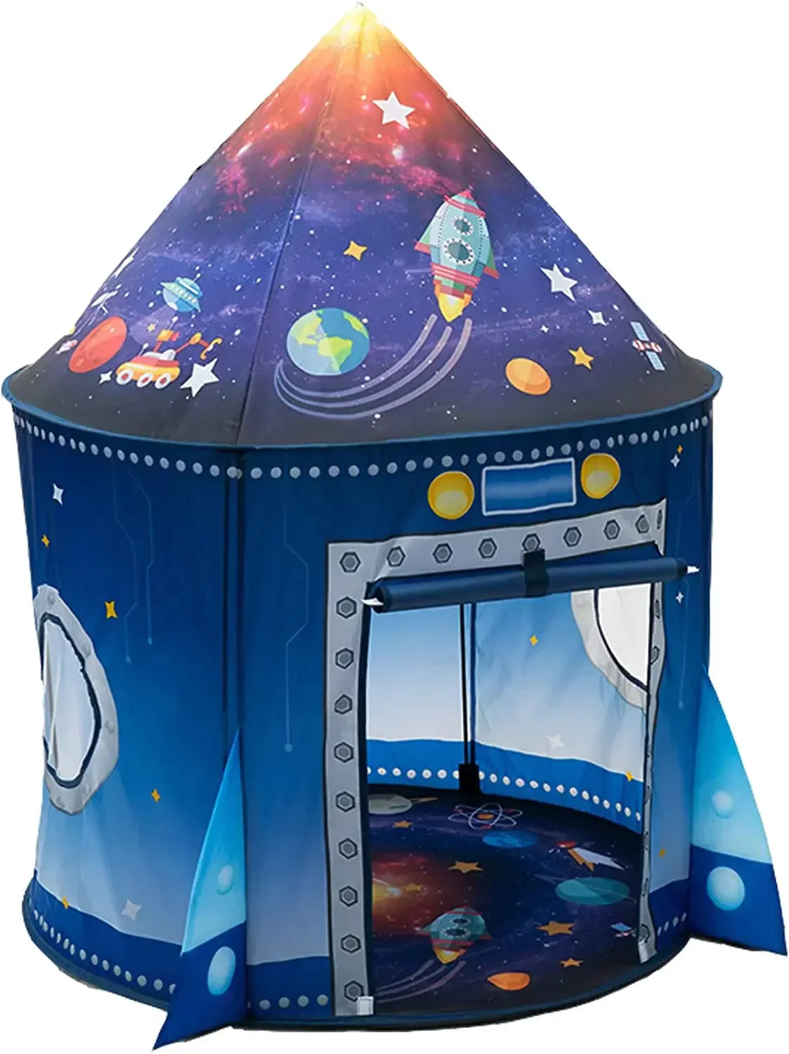 Rocket Ship Tent – Rymdäventyr Pop-up - Tält för barn
