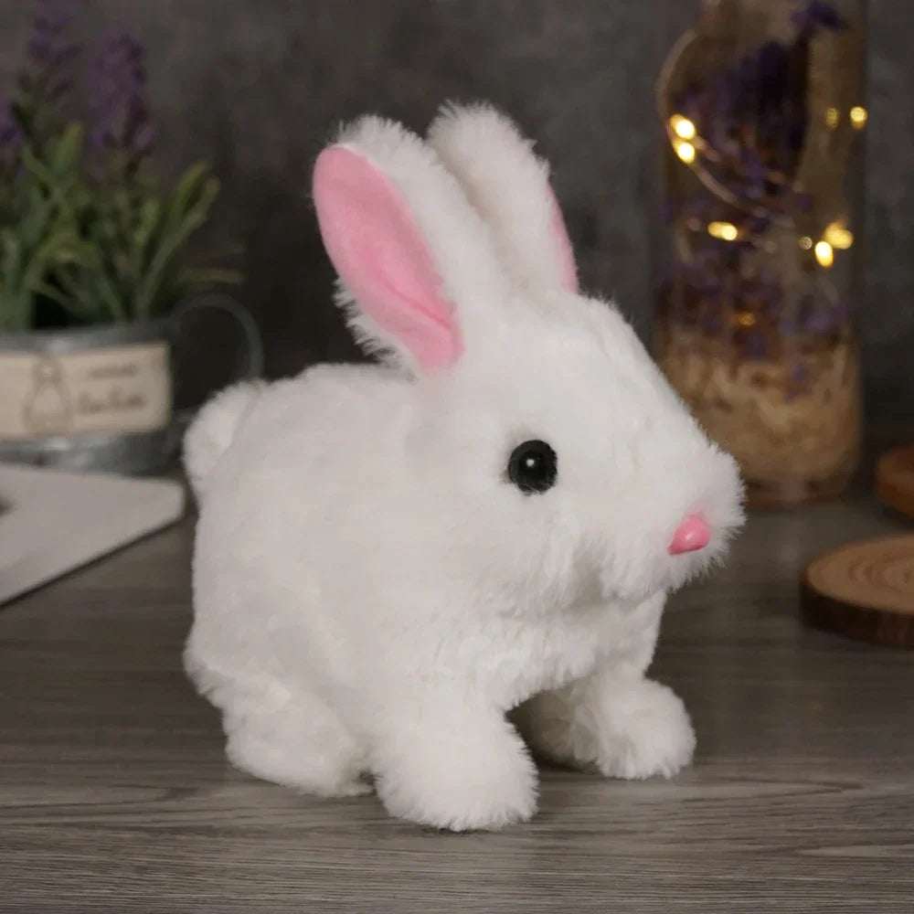 Electric Bunny – Levande och mysig – Kanin i plysch