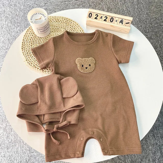 Mini Mode - Mjuk bomull - Jumpsuit för sommaren