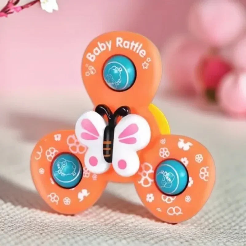Bath Spinner Set™ - I badet eller bilen - Snackspinnare med sugfunktion