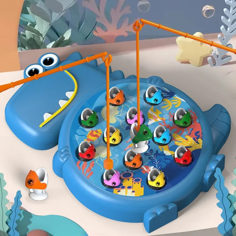 Dino Fishing Set™ – Förbättra koncentrationen – Magnetiskt fiskespel