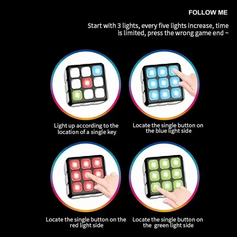Magic Melody Cube - Flashig, magisk och lärorik - pedagogisk lekkub