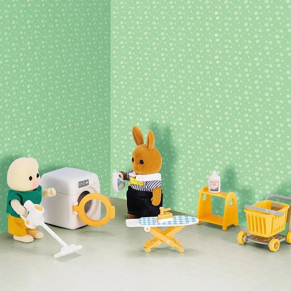 Mini Washing Machine Set - Roligt och lärorikt - lekfullt minitvättställ
