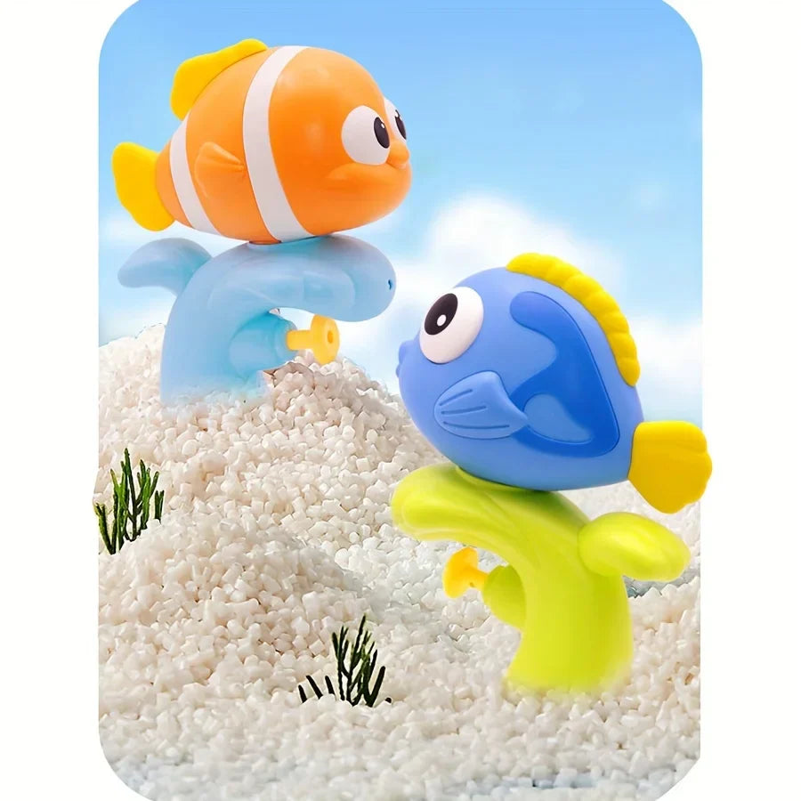 Clown Fish Splash – Ställ in Splash Fun – Vattenleksaker Småbarn