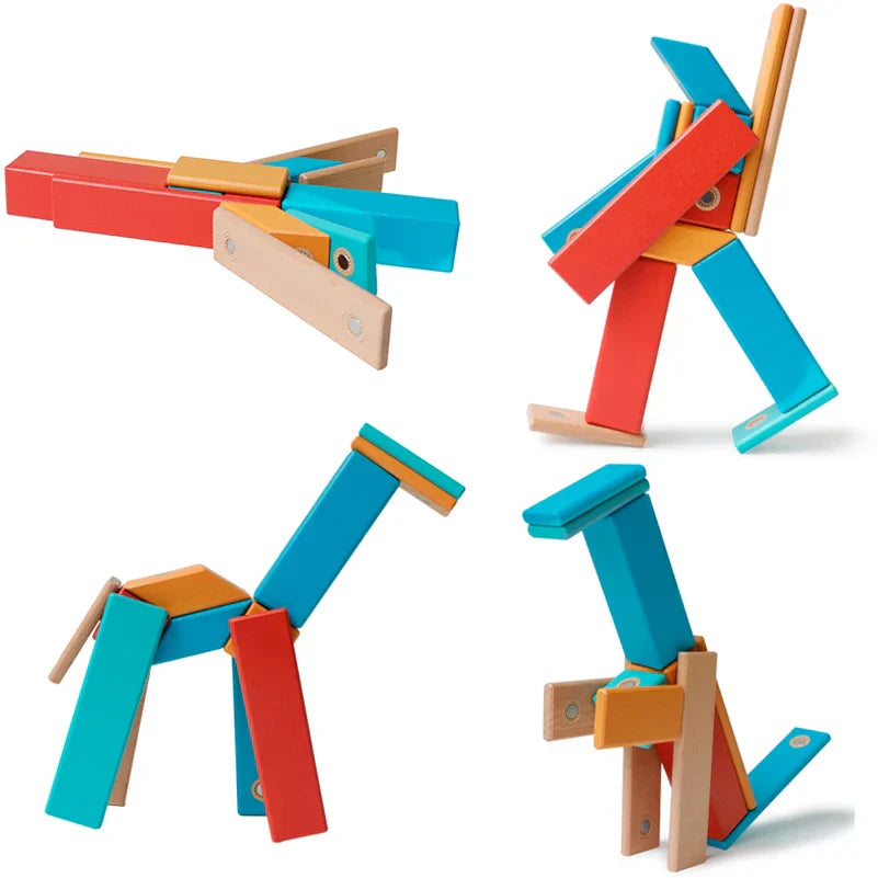 Stick & Snap – Magnetisk magi – Magnetiska byggleksaker