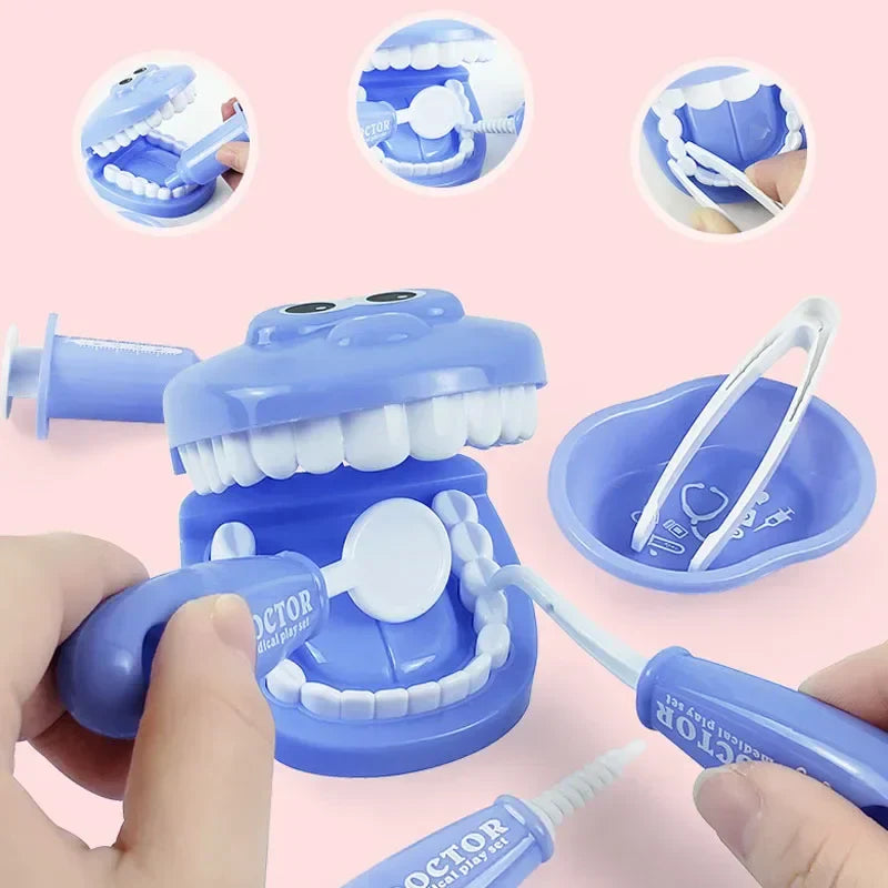 Tooth Time – Skratta och lär – Tandläkaruppsättning barn