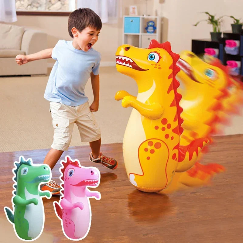 Dino Punch - Roar & Smash - Dino Boxning Leksaker Barn