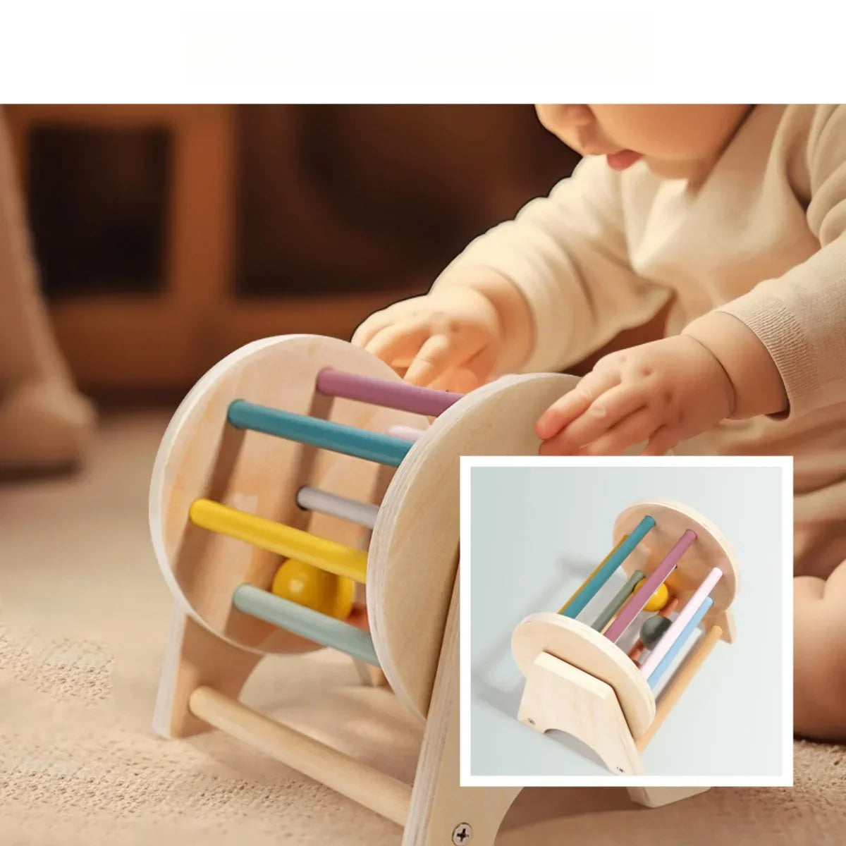 Infant Bell - Mjuka ljud - Montessori-musikinstrument