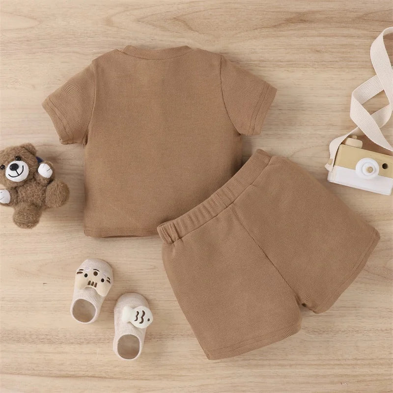 Mini Mode - Söt björndesign - Sommaroutfit