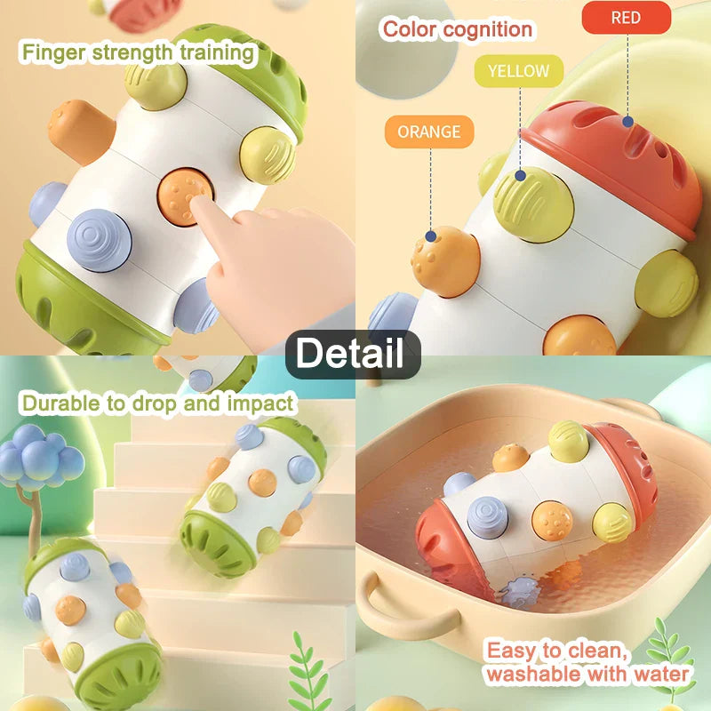 Sensory Baby Roll - Krypa & Greppa - Sensoriska leksaker