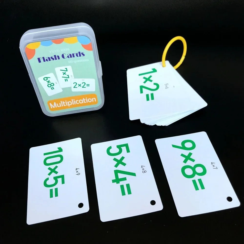 Math Flash Cards – Lekfullt sätt att lära sig räkna - aritmetiska kort