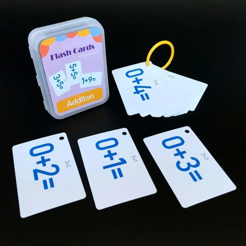 Math Flash Cards – Lekfullt sätt att lära sig räkna - aritmetiska kort