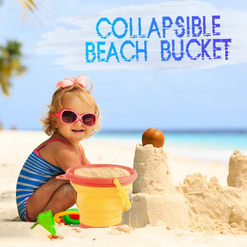 Foldable Bucket - Hopvikbart semesterskoj - Hopvikbar hink