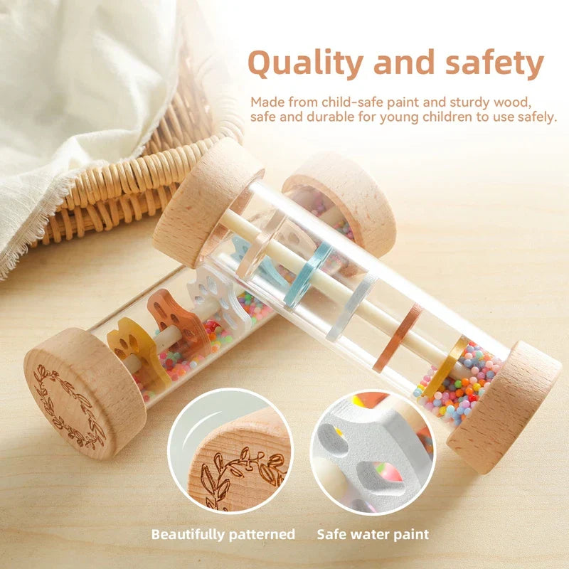 Baby Rain Stick™ – Magisk regnmusik - sensoriska leksaker