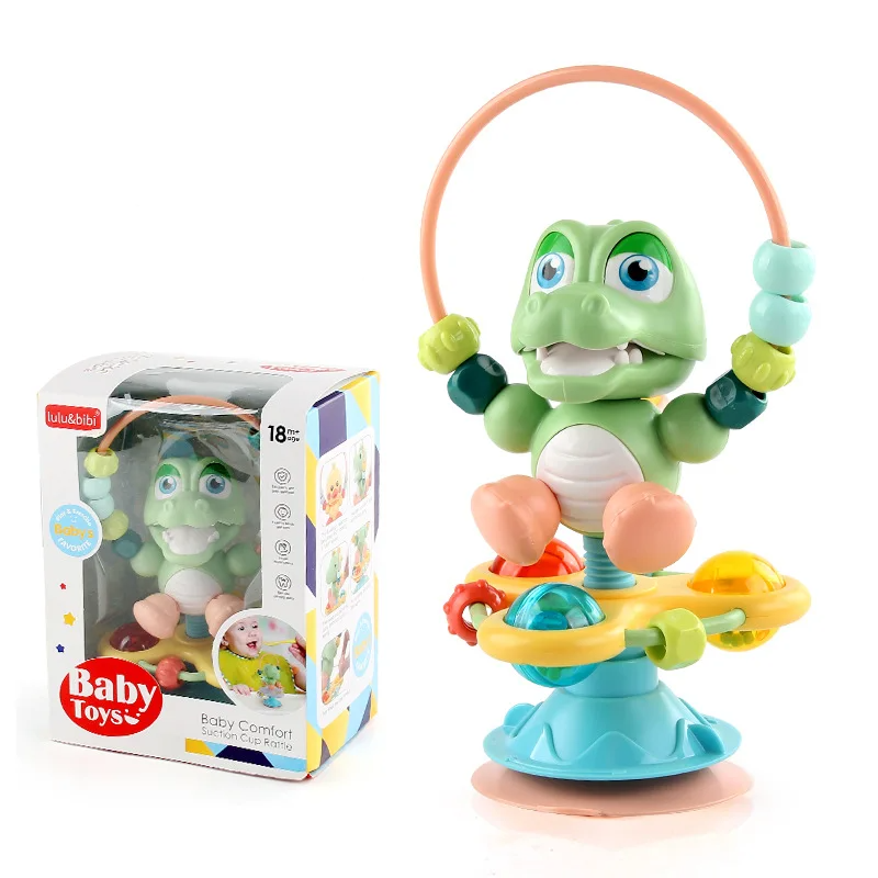 Soothing Rattle Leksak - Sensorisk babyleksak med sugkopp