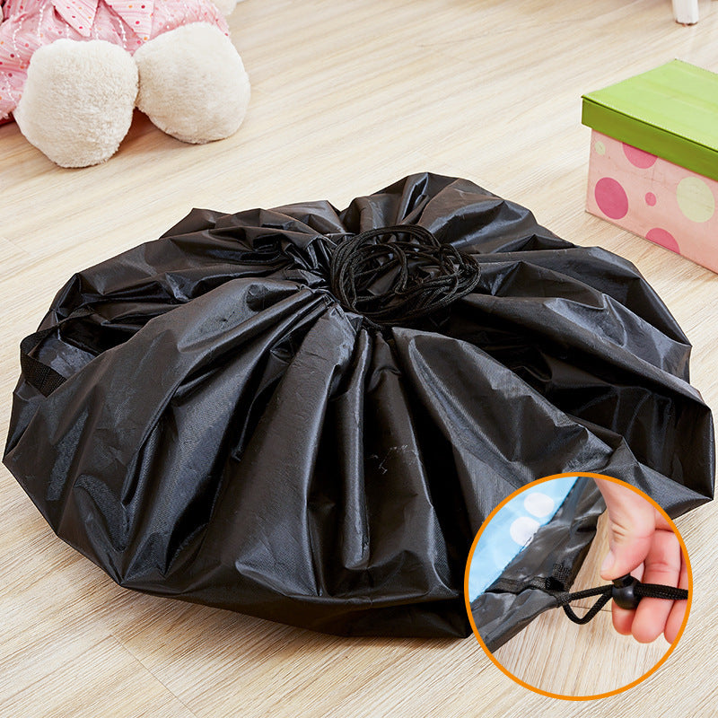 Leksak Storage Bag - Lätt att organisera - Kombinerad lekmatta och förvaringsväska