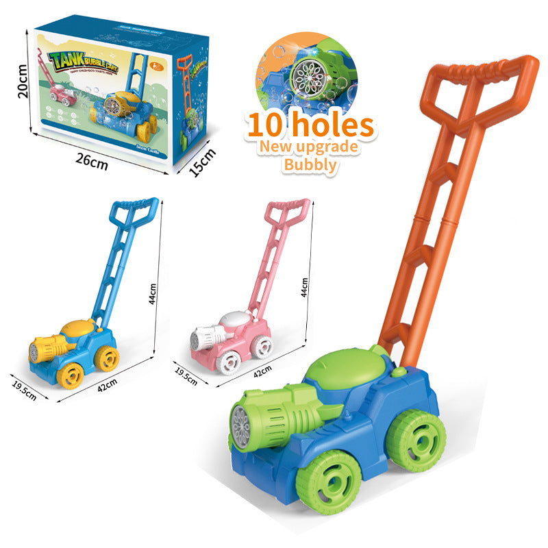 Bubble Mower - Förtrollande bubbelskoj - Leksaksgräsklippare