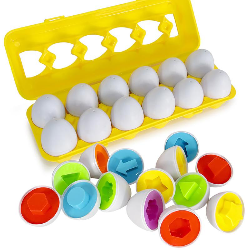 Egg Pussel - Äggpussel | Kreativt tankespel för barn