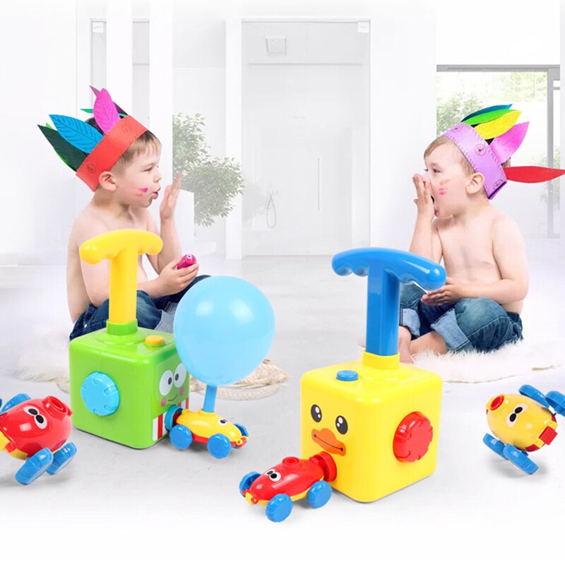 Bil Balloon Leksak - Pumpdriven bil | Lekfull, pedagogisk introduktion till vetenskap