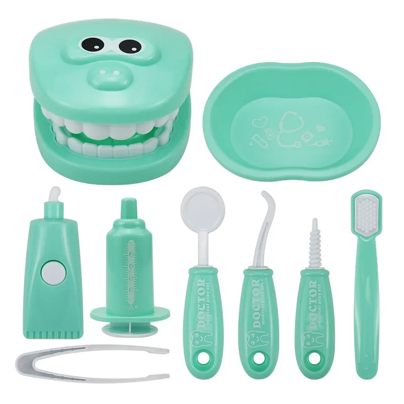 Tooth Time – Skratta och lär – Tandläkaruppsättning barn